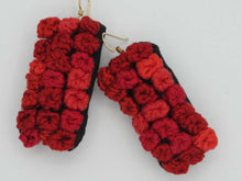 Load image into Gallery viewer, 42 roses / embroidered earrings