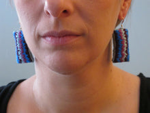 Load image into Gallery viewer, cardi oh / embroidered earrings