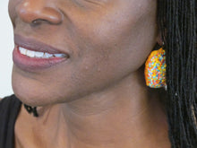 Load image into Gallery viewer, da dots / embroidered earrings