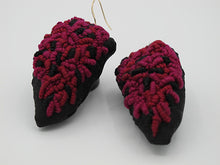 Load image into Gallery viewer, dusk / embroidered earrings