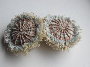 sandstorm suns / embroidered earrings