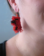 Load image into Gallery viewer, accents / embroidered earrings