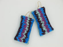 Load image into Gallery viewer, cardi oh / embroidered earrings