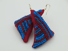 Load image into Gallery viewer, geometrics / embroidered earring