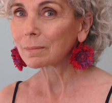 Load image into Gallery viewer, mrs. dodge / embroidered earrings