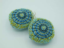 Load image into Gallery viewer, whirlpools / embroidered earrings
